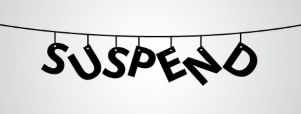 ebayのアカウントのサスペンドとは